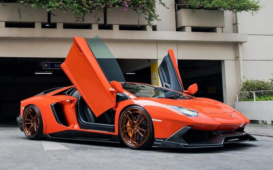 Lamborghini Aventador LP700-4 on ADV.1 Wheels (ADV5.3 TRACK SPEC CS) '2018